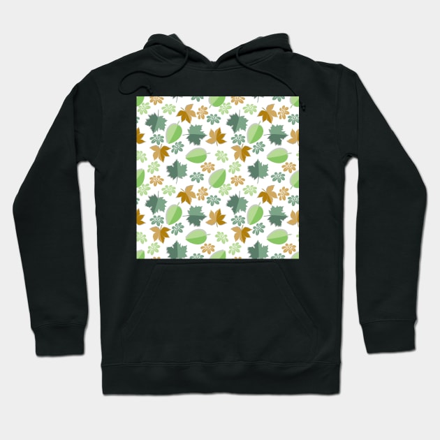 Floral Pattern Hoodie by Hastag Pos